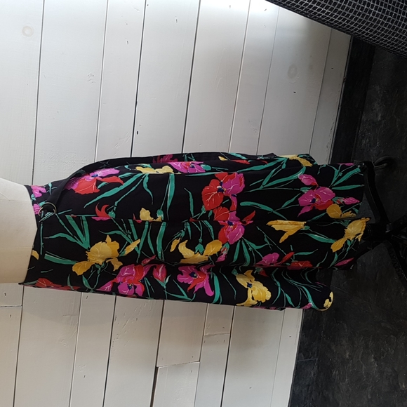 Reversible cotton wrap skirt - Picture 2 of 9